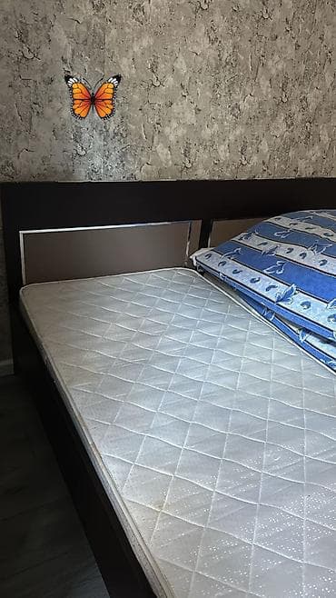 pol taxtasi satisi: İkinəfərlik çarpayı, Bazasız, Matras ilə, Siyirməsiz — 1