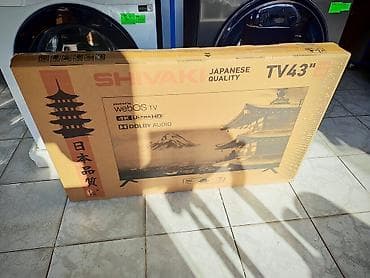 Yeni Televizor Shivaki LED ekran 43" 4K (3840x2160), Pulsuz çatdırılma
