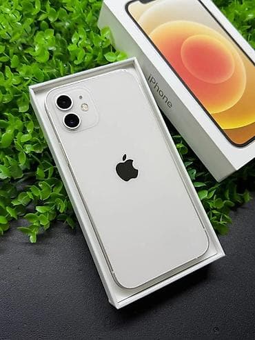 iphone 16 pro max almaq: IPhone 12, 128 GB, Ağ, Zəmanət, Simsiz şarj, Face ID — 1