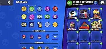 Məhsul: Brawl Stars oyun hesabı Xüsusiyyətlər: - Kupa yolu: 98,499 — 3