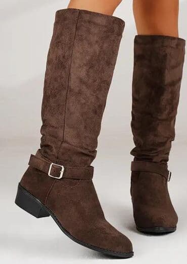 krasofka qadın: Uzunboğaz, Ölçü: 38, rəng - Qəhvəyi, Yeni — 4