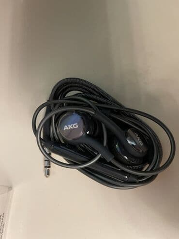Динамики и колонки: Проводные Наушники, Akg, цвет - Черный — 1