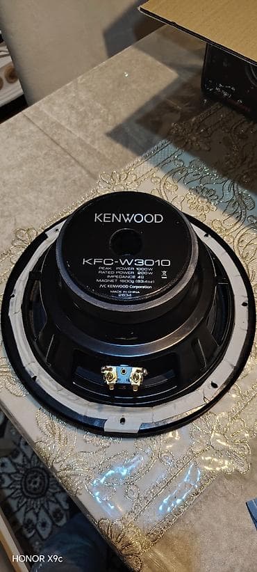 GPS naviqatorlar: Kenwood KFC-W3010 avtomobil subwooferi - Model: KENWOOD KFC-W3010 - — 4