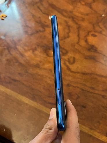 telefonlar honor: Poco X3, rəng - Mavi, Barmaq izi — 5