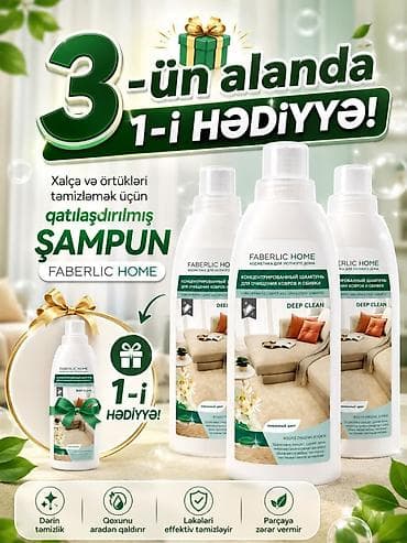 комплект: Faberlic Vitamania və Home məhsulları 1) Baxım dəsti – Dəst 29 AZN - — 6