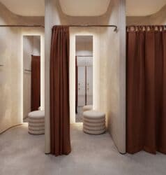 вешалки для магазина: Geyim mağazaları üçün istənilən dizayn və ölçüdə pərdələr✅️ Qiymət — 1