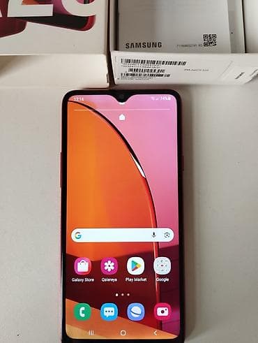 note 10 s: Samsung Galaxy A20s, 32 GB, rəng - Qırmızı — 4