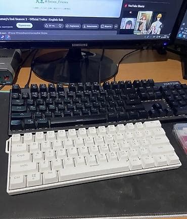 notebook hp: NACODEX mexaniki klaviatura - Rəng: ağ - Lay‑out: kompakt (təxminən — 2