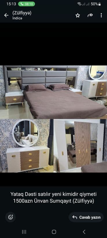 tuba: Təknəfərlik çarpayı, 2 tumba — 1