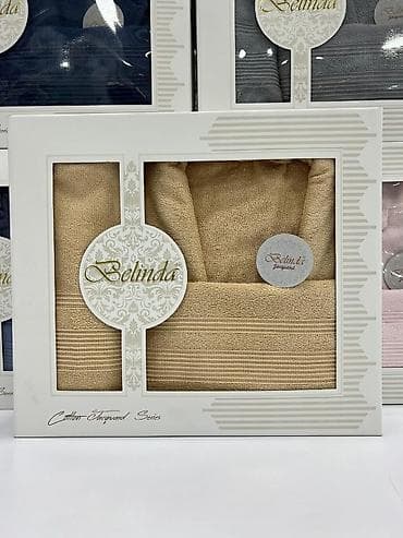 Куртки: Hamam Xalat desti Matreali maxrovudu Icinde daxildi 1eded Xalat — 4