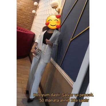 barter geyim: Kostyum. sadəcə 1 dəfə istifadə olunub. qol detalı özü yığılmalıdır — 1