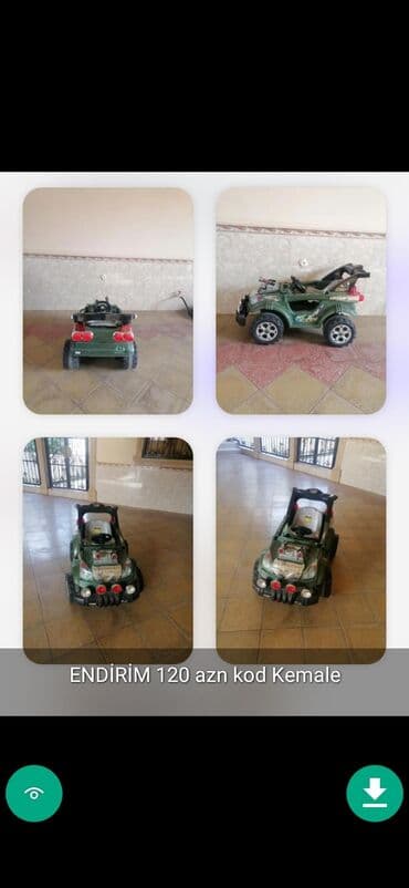 maşın uşaq ucun: Usaq masinlari şekillerde qiymətler məlumatlar qeyd olunub unvan Gence — 9