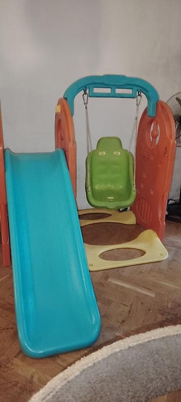 oyunca: Uşaq üçün evdaxili/bağ üçün çoxfunksiyalı oyun dəsti - 2-i 1-də — 1