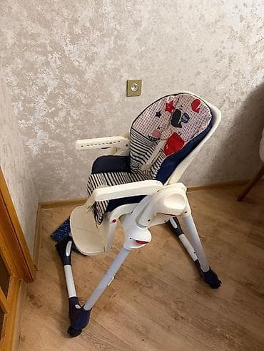 Oyuncaqlar: Chicco uşaq yemək stulu - Brend: Chicco - Model: Polly (şəkillərə — 3