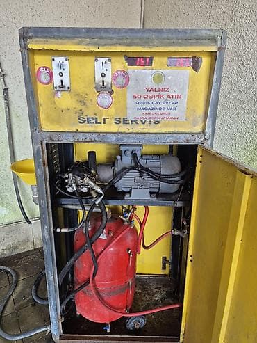 Ödənişli köpük və su verən self-servis avtomobil yuma aparatı Məhsul — 1