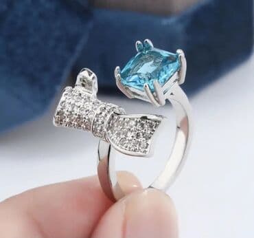 yaqut qaşlı üzük: Üzük, Gümüş, Yaqut — 14