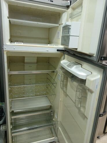 Кухонные плиты и варочные поверхности: Б/у 2 двери Siemens Холодильник Продажа, цвет - Серый, С диспенсером — 3