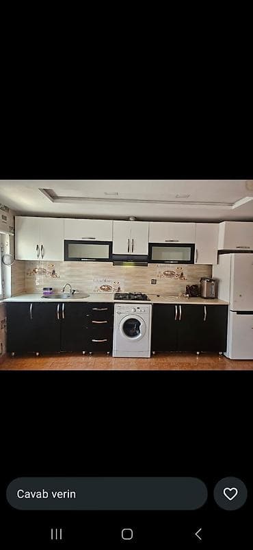 kukna mebeli: Mətbəx mebeli 230 azn üsdündə moyka verilir ölçi 3.50 sm — 1
