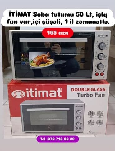 qaz sobalari qiymeti: Duxovka Elektrik, Ayrıca dayanan, Yeni — 1