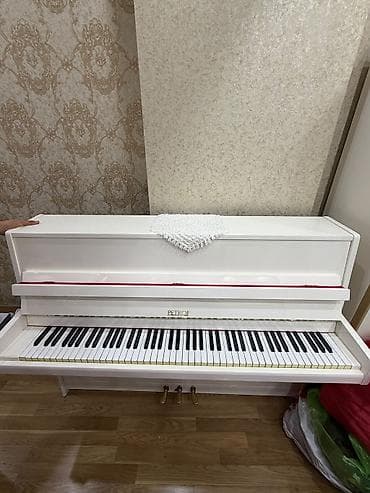 Musiqi alətləri: Ağ rəngli orijinal "PETROF" Pianosu 🌟 Petrof vertikal piano – ağ rəng — 4