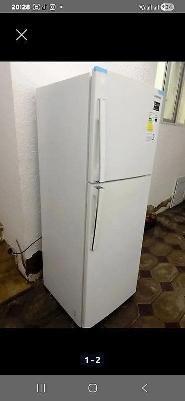 İşlənmiş 2 qapılı Toshiba Soyuducu Satılır, rəng - Boz