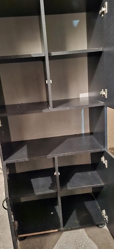 İki bölməli çoxfunksiyalı şkaf - Material: laminat/DMF tipli taxta — 1