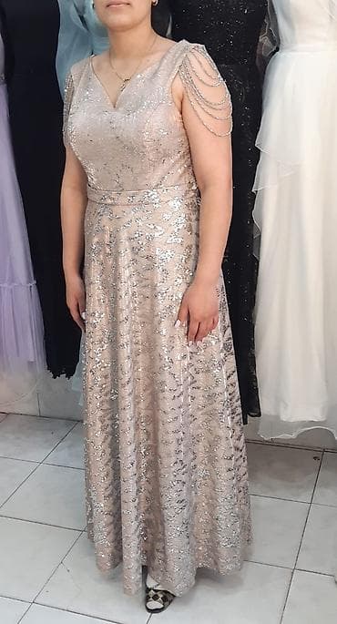 Женская одежда: Qadın axşam və ziyafət geyimləri kolleksiyası - Leopard naxışlı uzun — 4