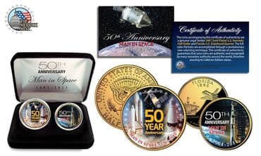 20 qəpik aliram: * 24K kolleksion qəpiklər !!! Man in space *50th anniversary — 2