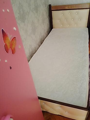 par: Təknəfərlik çarpayı, Bazalı, Matras ilə, Siyirməsiz — 1