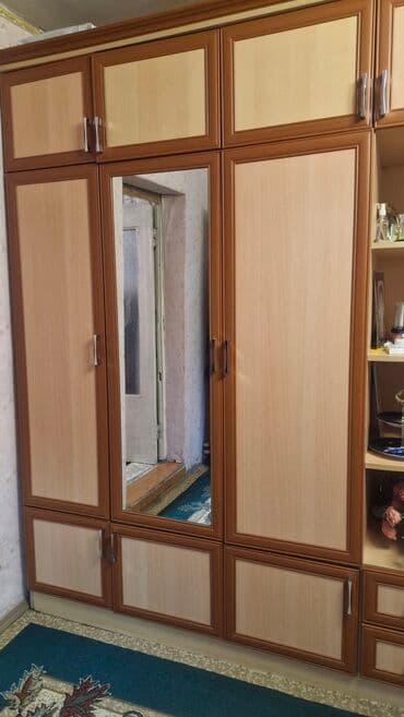 dolab dəhliz: Açılan, Düz dolab, Qarderob, paltar dolabı — 1