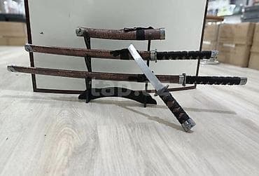 Dekorativ samuray qılıncı dəsti – 3 hissədən ibarət - Komplekt