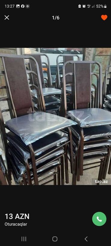 kafe ucun stullar: Stullar Oturacaqlar Masalar Stollar Kafe və cayxana üçün Stol stul — 26