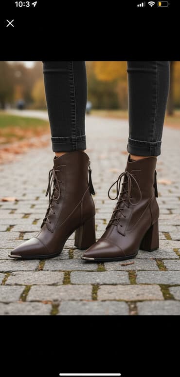 qadın üçün krujevalı trusiklər: Uzunboğaz, Ölçü: 36, rəng - Qəhvəyi, Yeni — 2