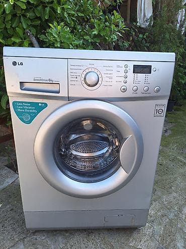 hisense f 10: Paltaryuyan maşın LG, 6 kq, Qurutmasız — 2