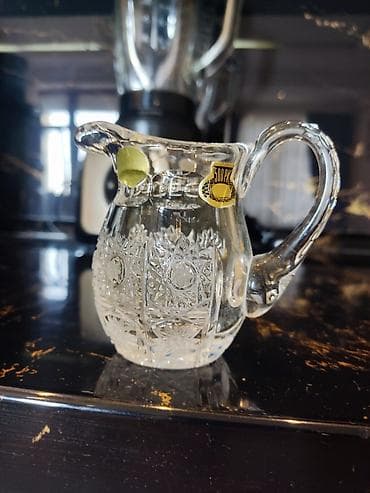 qədim su daşı: Çexya istehsalı Bohemia Crystal marka naxış "PK500/"narşarab — 2