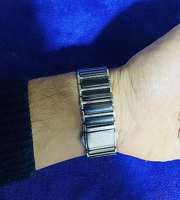 mercedes saat: Qol saatı, rəng - Qara — 1