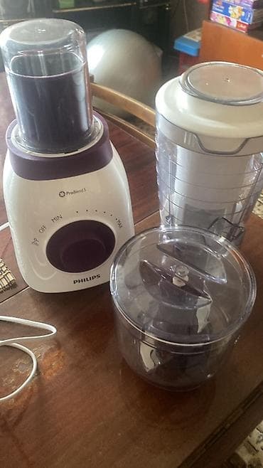 blender braun: Philips ProBlend 5 blender və doğrayıcı dəsti. Dəstə əsas motor — 1
