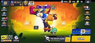 мини: Salam bu hesabda ajan colt var deyerli hesabdı 2 defe brawl pass plus — 5