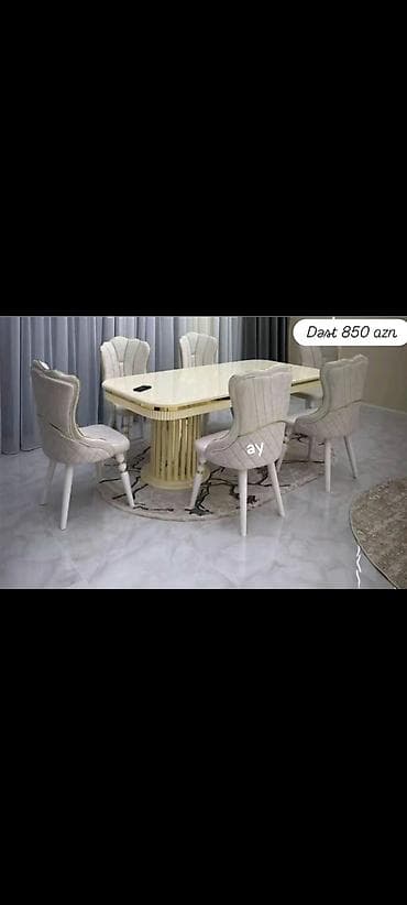 Офисная мебель на заказ: Прямоугольный стол, Для гостиной, 6 персон — 1