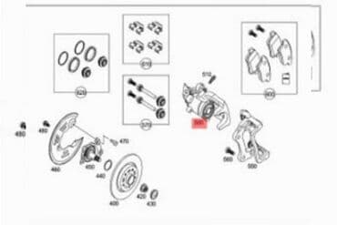 Supportlar: Mercedes-Benz Citan, Orijinal, Almaniya, Yeni — 3