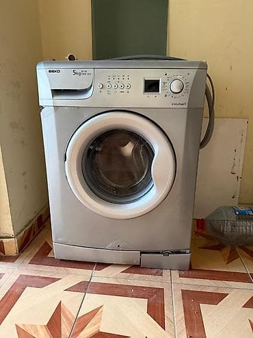 islemis paltar yuyan: Paltaryuyan maşın Beko, 5 kq, İşlənmiş, Avtomat, Qurutma var, Ünvandan götürmə — 6