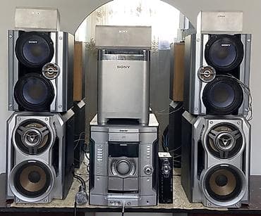 islenmis maqintafon: Original musiqi mərkəzi sony. 10 min vat. Aux bluteooh radio sd card — 3