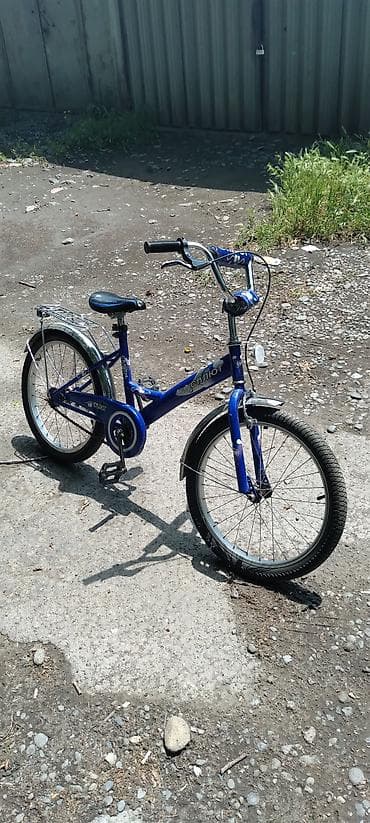 24 luk velo: Uşaq velosipedi 20 lik “Salyut”, mavi rəng. Xüsusiyyətlər: - Təkər — 3