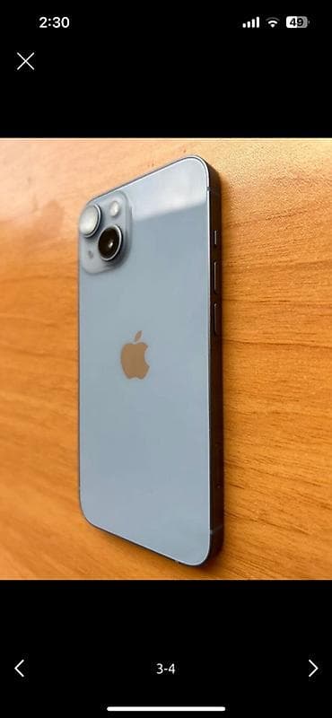 ipod nano 6: IPhone 14, Mavi, Face ID — 3