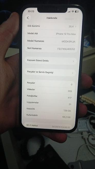 ayfon 7 64: IPhone 12 Pro Max, Pacific Blue, Face ID — 6