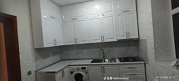 Sifarişlə mətbəx dəsti, MDF, Ünvandan götürmə, Pulsuz çatdırılma, Rayonlara çatdırılma