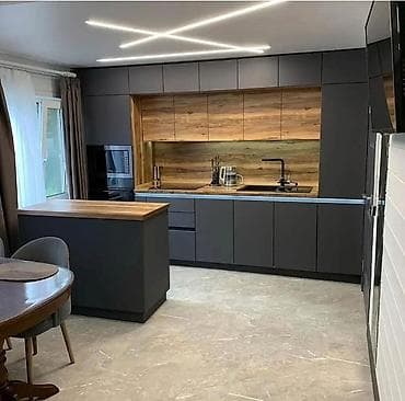 metbex ucun divan: Sifarişlə mətbəx dəsti, Özü çəkən petlələr, MDF, Kredit yoxdur — 4