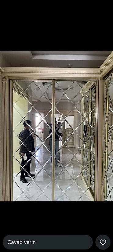 koridorda dolap: Güzgülü dolab - Növ: Yataq otağı üçün iri həcimli qarderob - Dizayn — 8