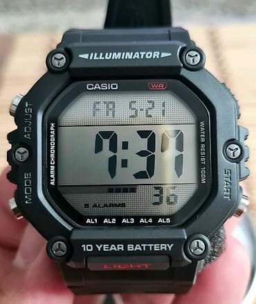 saat mexanika: Yeni, Qol saatı, Casio, rəng - Qara — 10