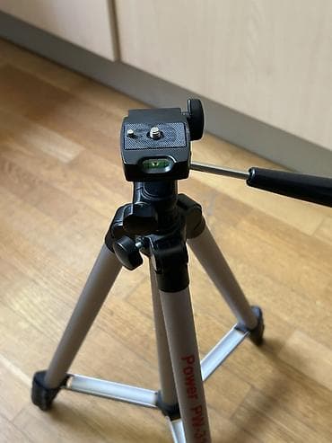 video registor: Power PW-3130 foto/video tripod - Yüngül alüminium konstruksiya — 2